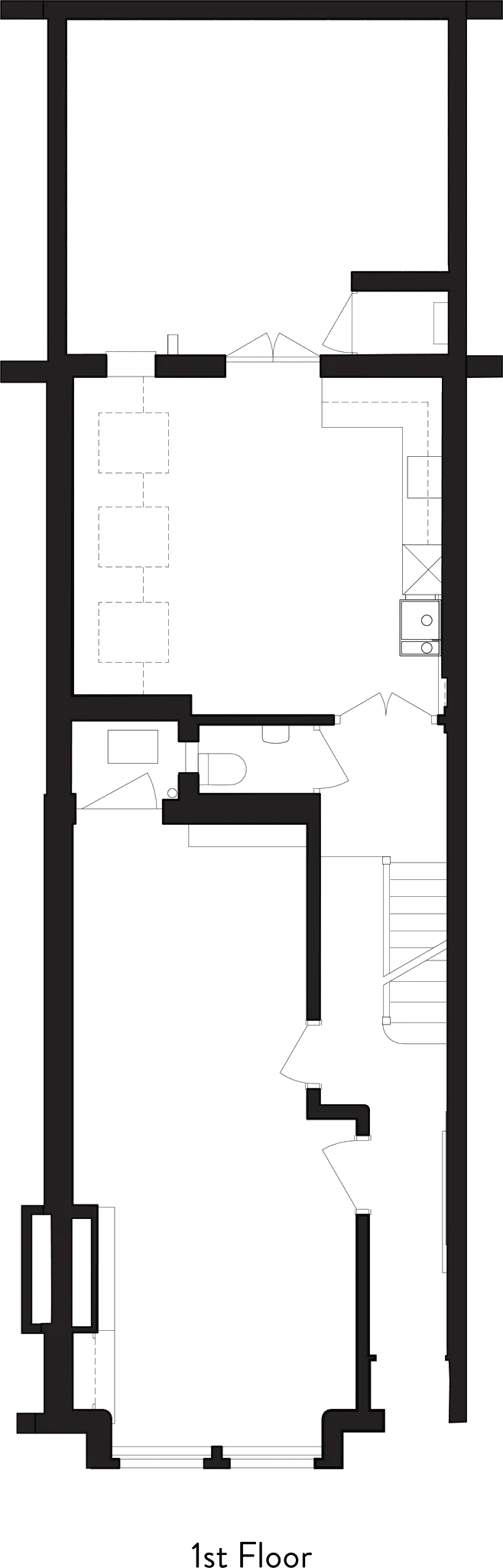 Biscay Road proposed ground floor plan