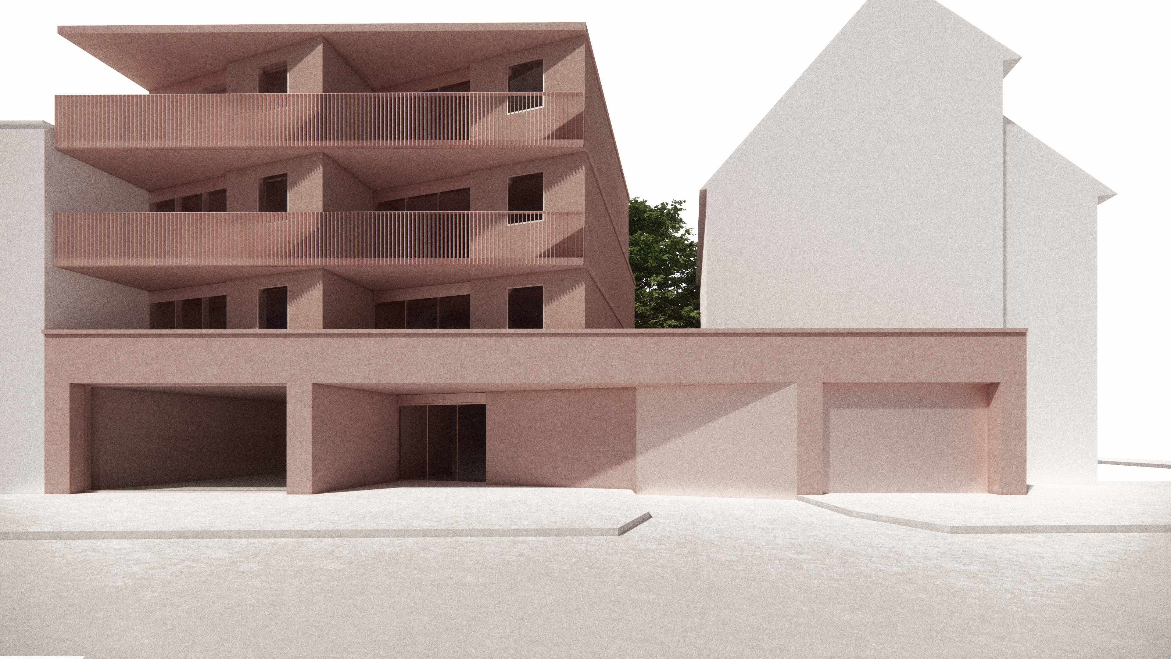 Finchley Road — front elevation render